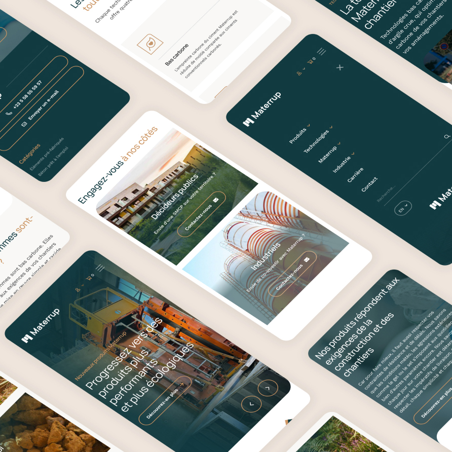 Materrup mobile design