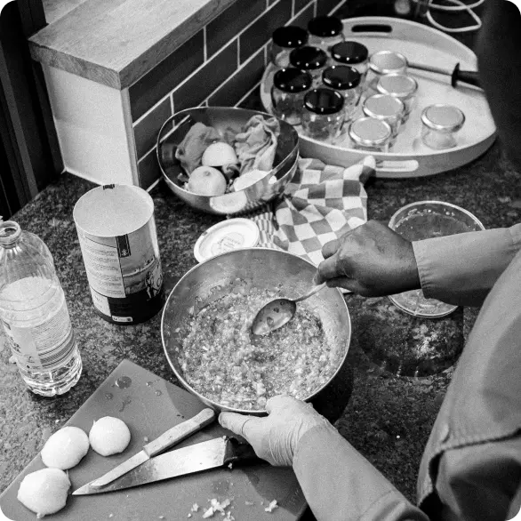 Sauce preparation