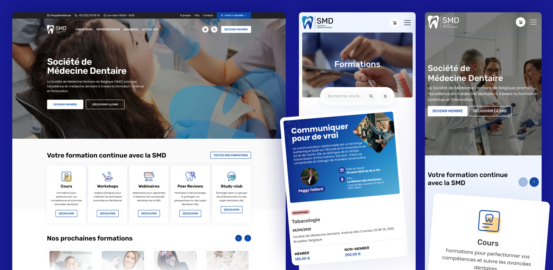 SMD website design